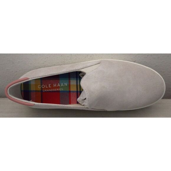 Cole Haan W23843 Women's Sz 6.5B Birch Suede Grandpro Contender 2 Oslon Slip-Ons - Picture 8 of 13
